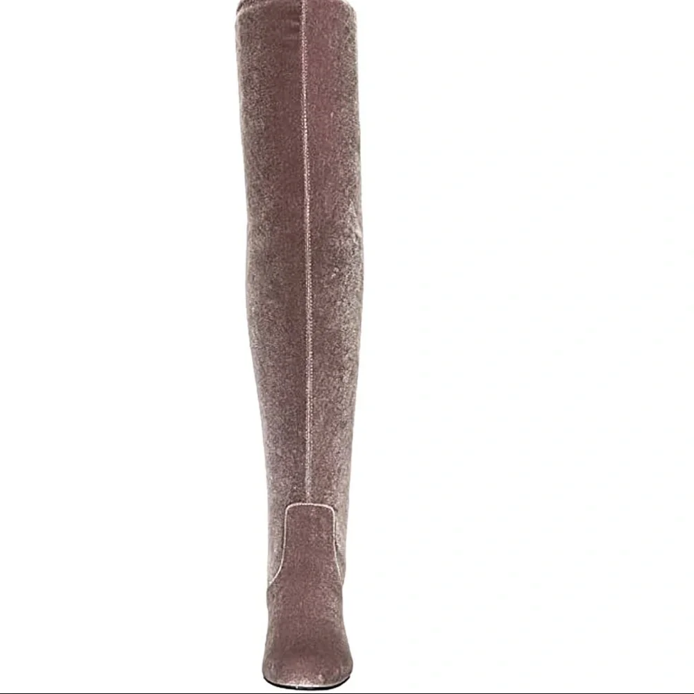 Steve Madden Women's Knee High Velvet Boots Size 7.5